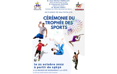 Cérémonie Remise de médailles aux sportifs, encadrants et arbitres