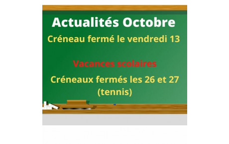 Actualités Octobre 2023