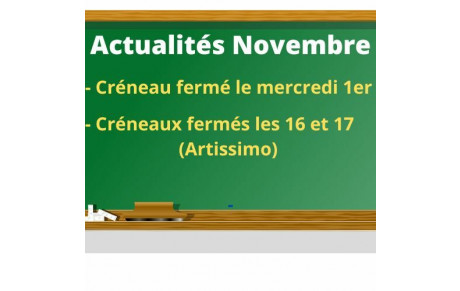 Actualités Novembre